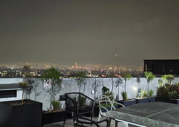 Depa-resort Centrico En Residencial 15vo Piso Cerca De Aicm Gnp Ahr Fs Apartment Mexico City